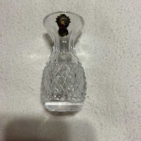Waterford Glass Limited 4" vase. Made in Republic of Ireland. Weighs 6.8 oz. (91 - Picture 1 of 7